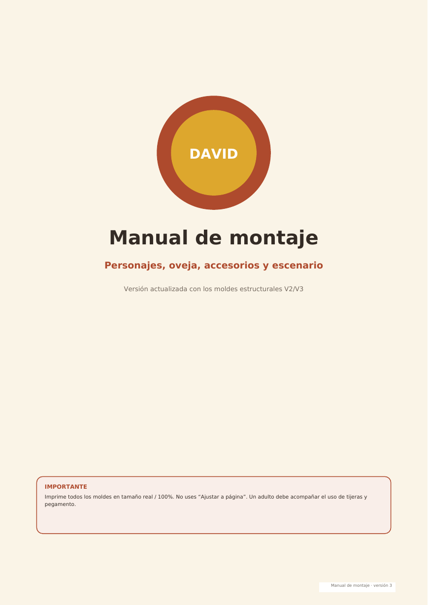 Manual de montaje